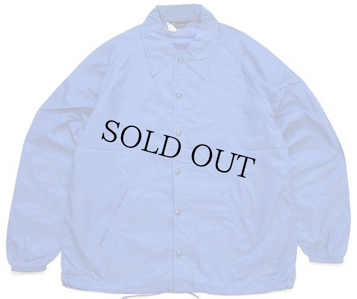 画像2: 70s USA製 Championチャンピオン ランタグ STUBNITZ SPRING ナイロン コーチジャケット 青 L (2)