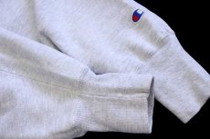 画像5: 00s メキシコ製 Championチャンピオン COLUMBIA リバースウィーブ スウェット 杢ライトグレー S (5)