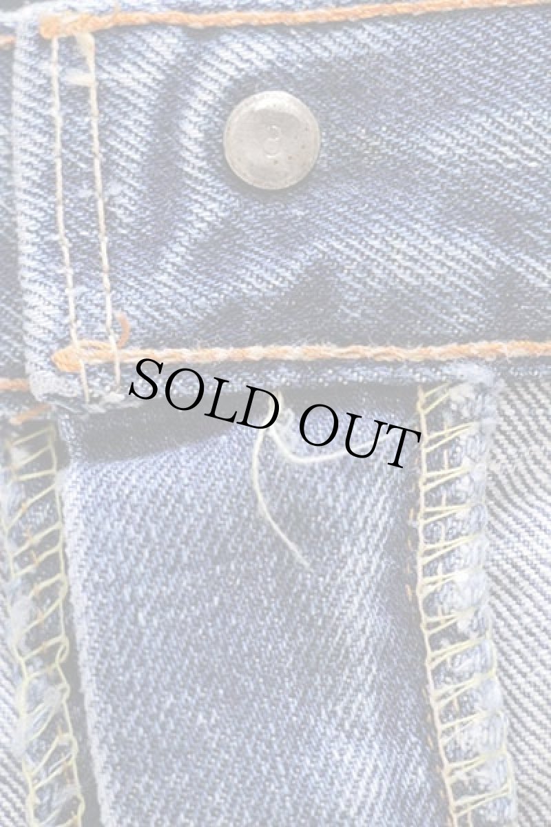 画像8: 60s USA製 LEVI'Sリーバイス 505 BIGE デニムパンツ w36 L29 (8)