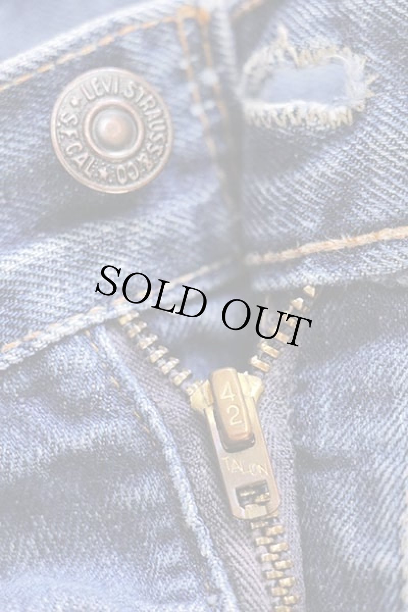 画像9: 60s USA製 LEVI'Sリーバイス 505 BIGE デニムパンツ w36 L29 (9)