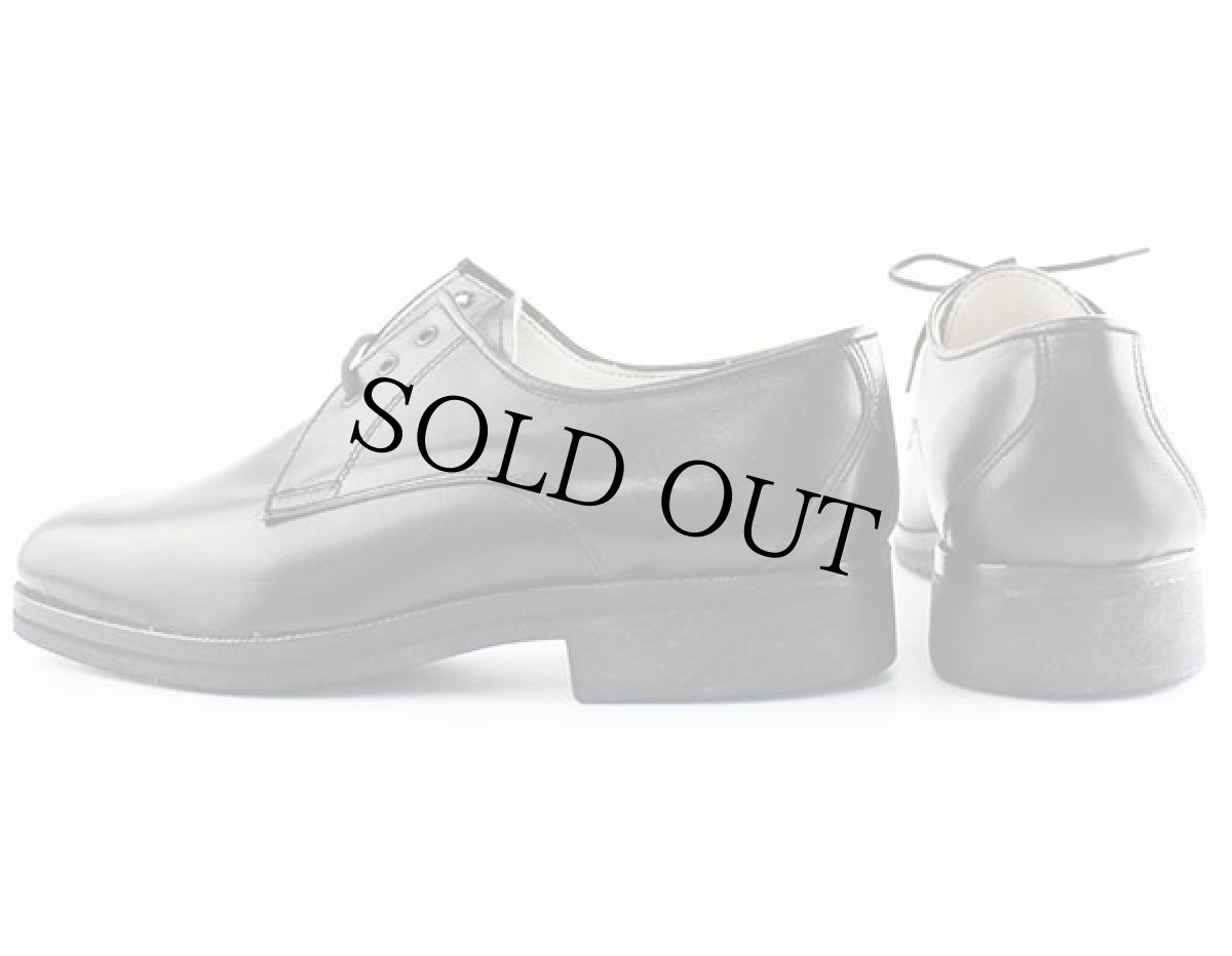 画像2: デッドストック★90s イタリア軍 サービスシューズ 黒 41★オフィサー (2)