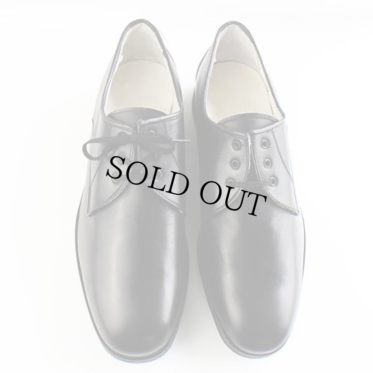 画像3: デッドストック★90s イタリア軍 サービスシューズ 黒 44★オフィサー (3)