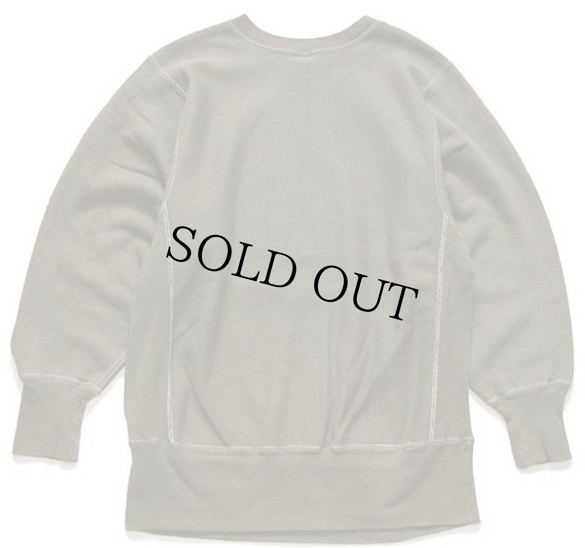 画像2: 90s メキシコ製 Championチャンピオン 無地 目無し リバースウィーブ スウェット 後染め オリーブ M★ブランク (2)