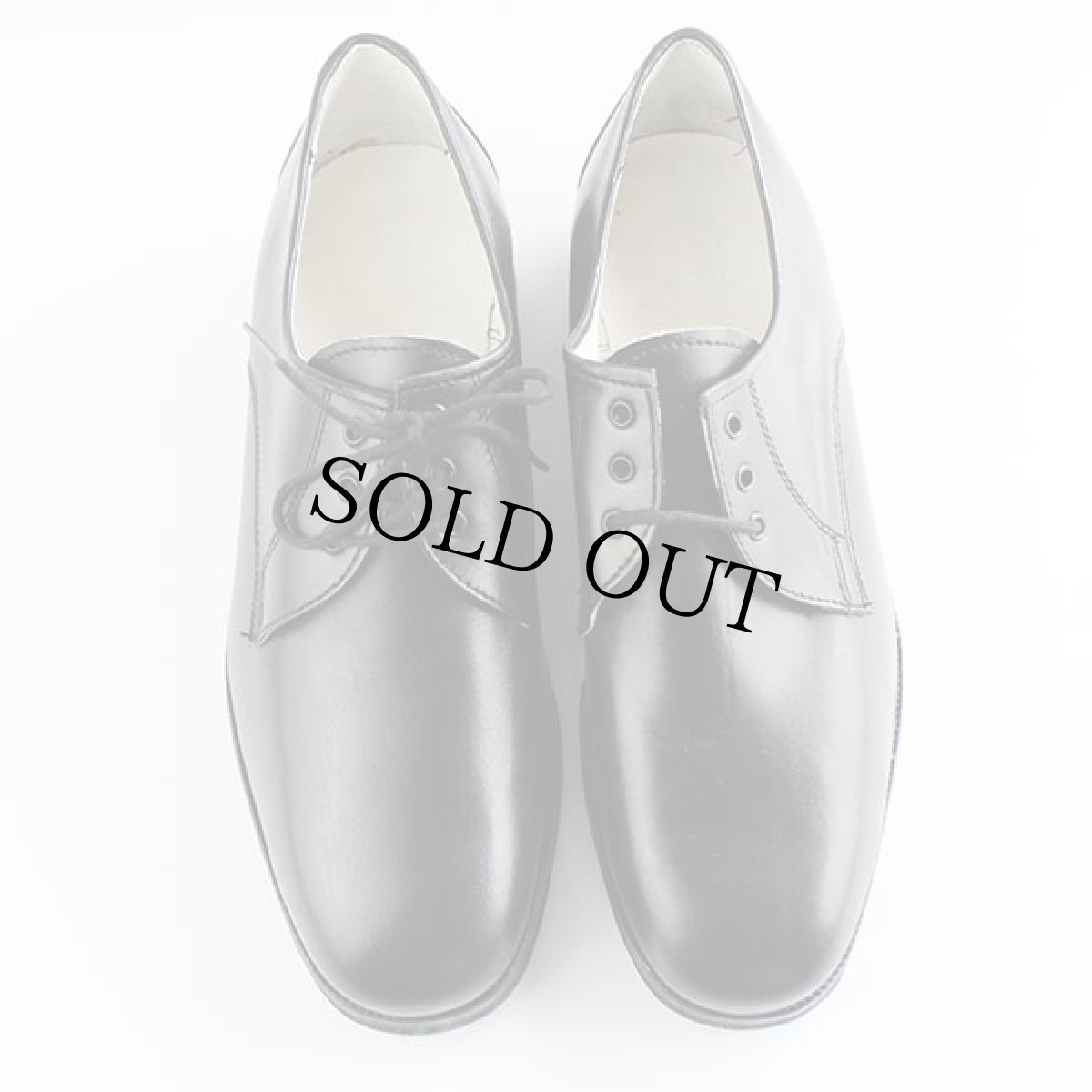 画像3: デッドストック★90s イタリア軍 サービスシューズ 黒 41★オフィサー (3)