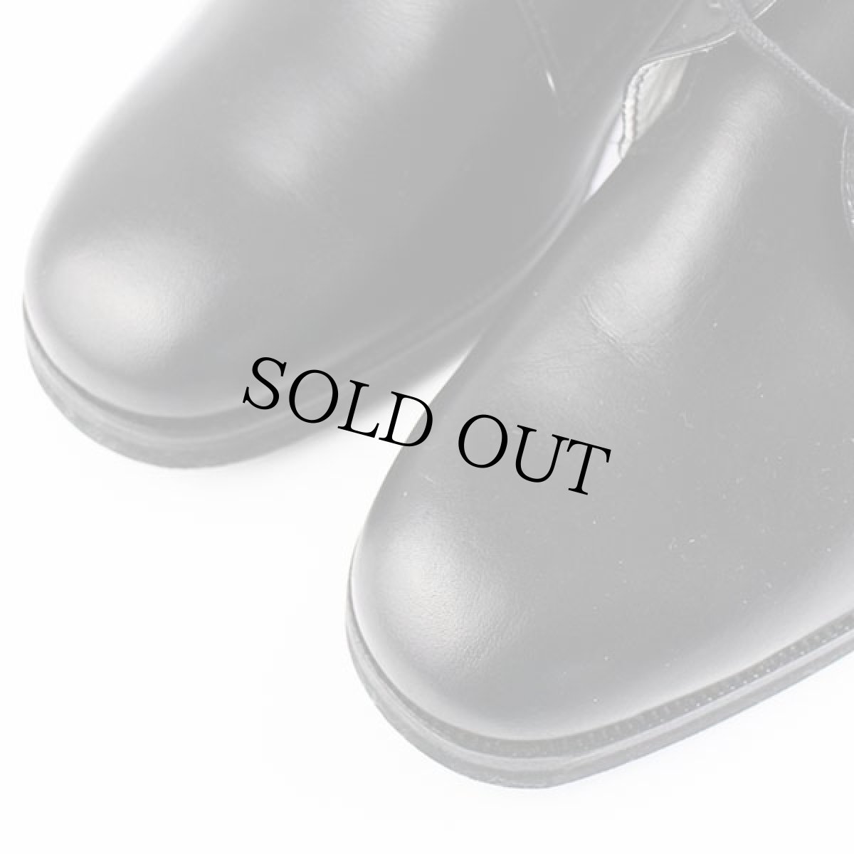 画像7: デッドストック★90s イタリア軍 サービスシューズ 黒 41★オフィサー (7)