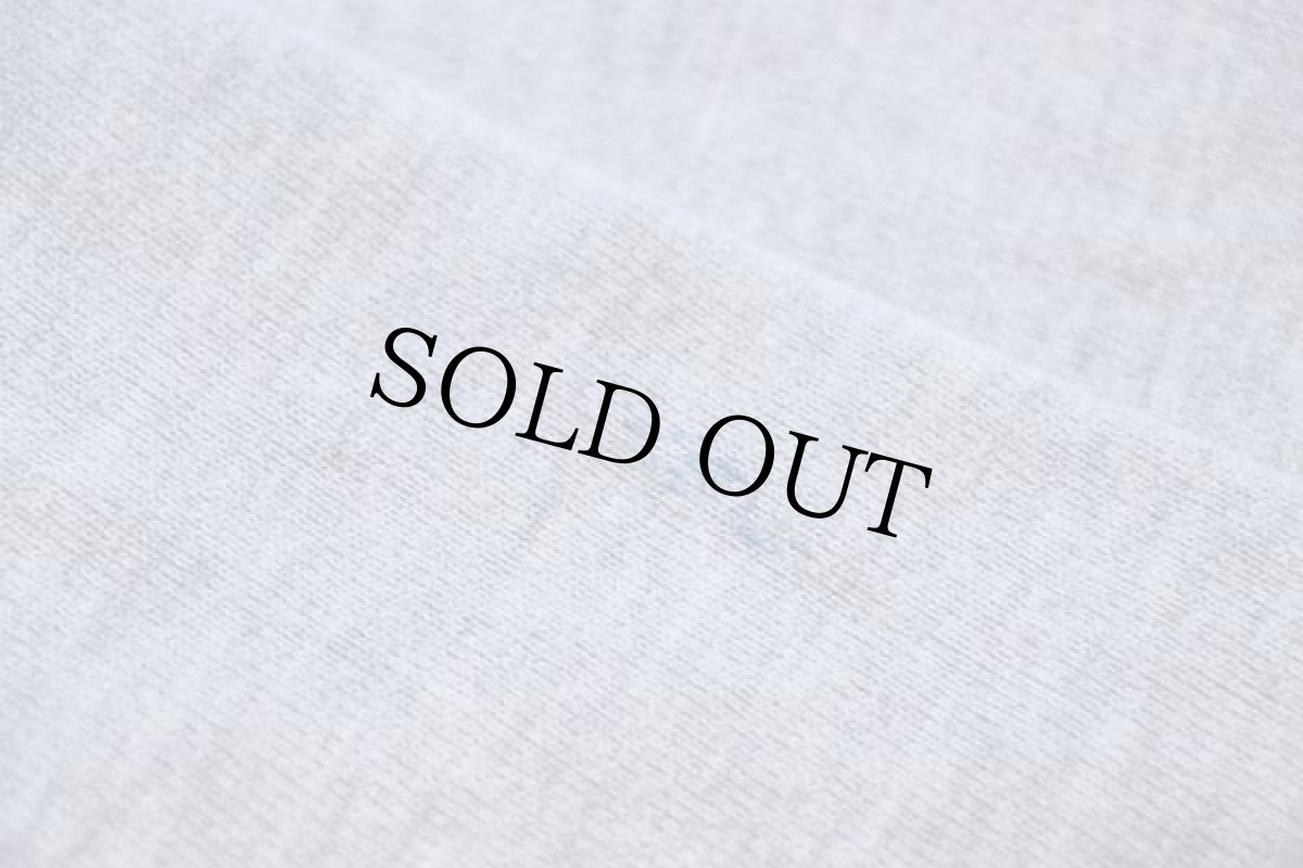 画像6: 90s USA製 Championチャンピオン 無地 目無し リバースウィーブ スウェット 杢グレー M★ブランク (6)