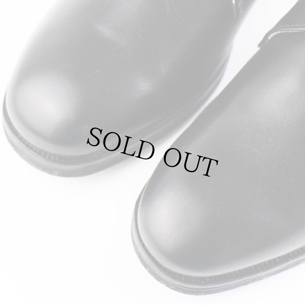 画像7: デッドストック★90s イタリア軍 サービスシューズ 黒 44★オフィサー (7)