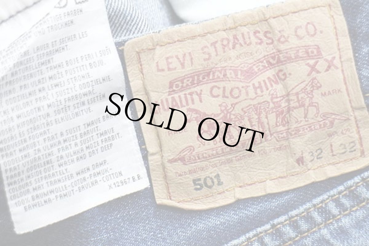 画像6: 00s トルコ製 Levi'sリーバイス 501 デニムパンツ ヒゲ w32 L32★SDP1824 ユーロ (6)