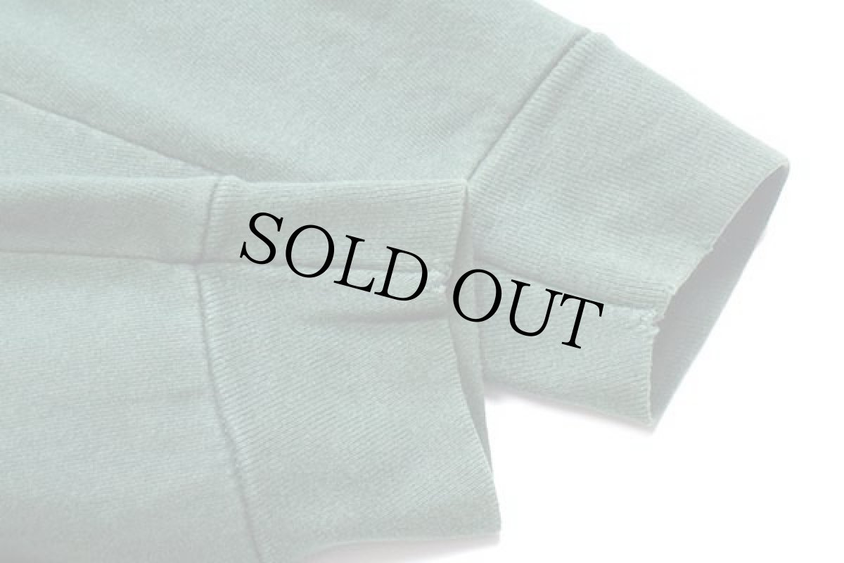 画像6: 90s USA製 IOWA STATE ひび割れプリント スウェット 深緑 L (6)