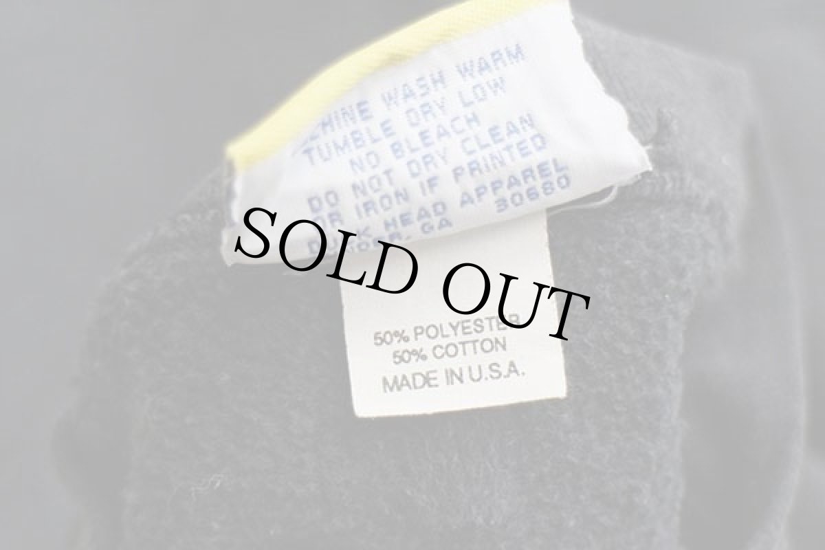 画像5: 90s USA製 Duck Head カモ スウェット チャコールグレー M (5)