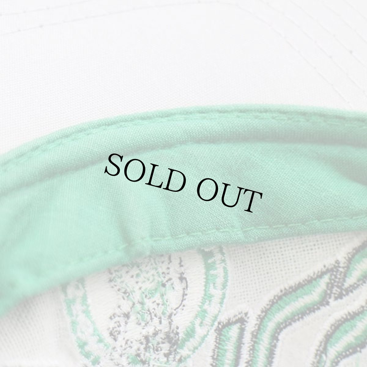 画像8: 90s STARTERスターター NBA BOSTON CELTICS ロゴ刺繍 ツートン 切り替え キャップ 緑×黒 (8)