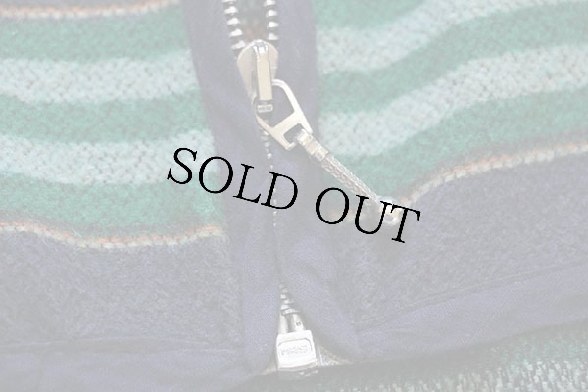 画像5: 90s イタリア製 FASHION ONE ラグ柄 ウール混 ベスト M (5)