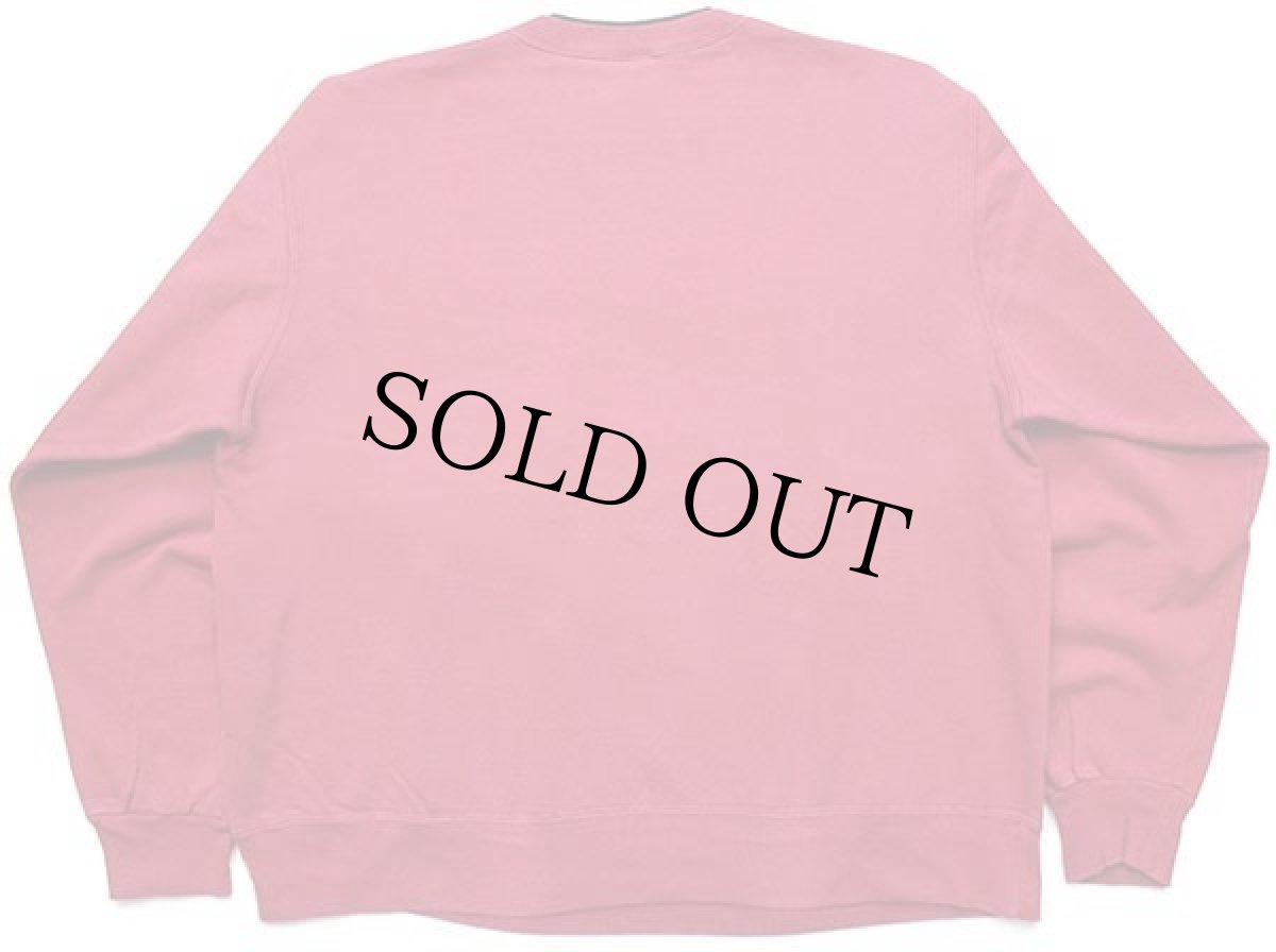 画像2: 90s USA製 Championチャンピオン スクリプト ビッグロゴ刺繍 レイヤードネック スウェット 濃赤 XL (2)