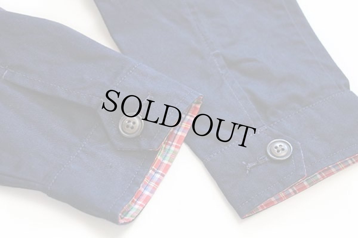 画像6: ポロ ラルフローレン ワンポイント チンスト付き コットンジャケット 紺 ボーイズM (6)