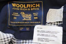 画像5: WOOLRICH JOHN RICH&BROS ウールリッチ タータンチェックライナー ナイロンベスト 濃紺 XXL★特大 (5)