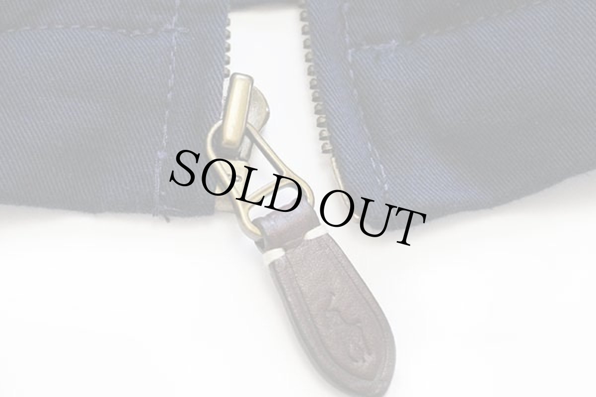 画像5: ポロ ラルフローレン ワンポイント チンスト付き コットンジャケット 紺 ボーイズM (5)