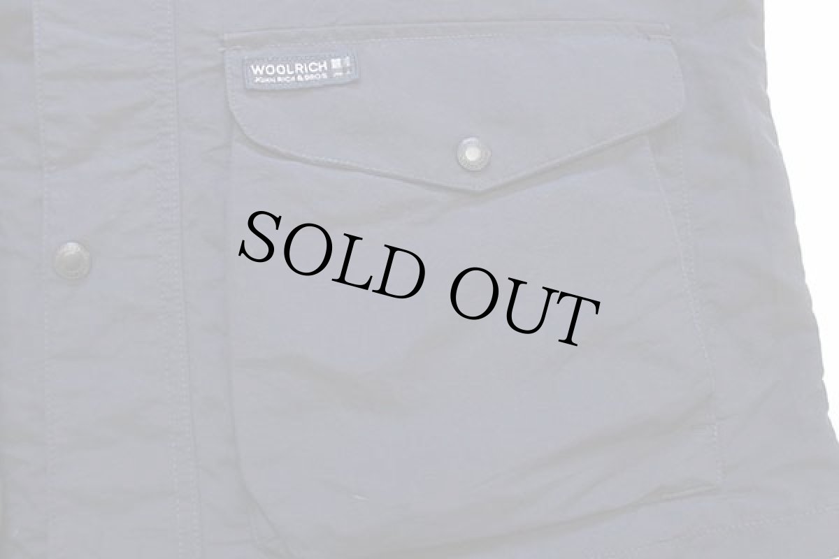 画像7: WOOLRICH JOHN RICH&BROS ウールリッチ タータンチェックライナー ナイロンベスト 濃紺 XXL★特大 (7)