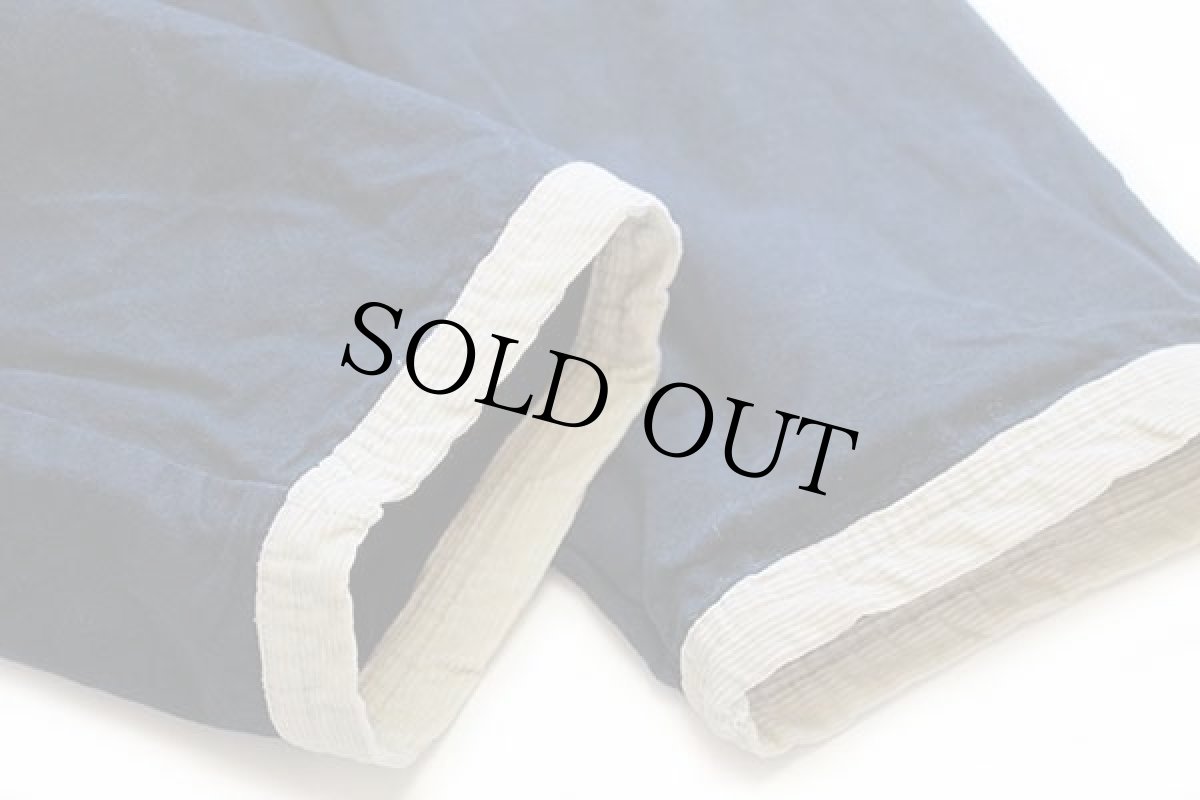 画像7: PERRY HILLS チンスト付き コットン混 ファイヤーマンコート 紺 フェード 50★ジャケット (7)