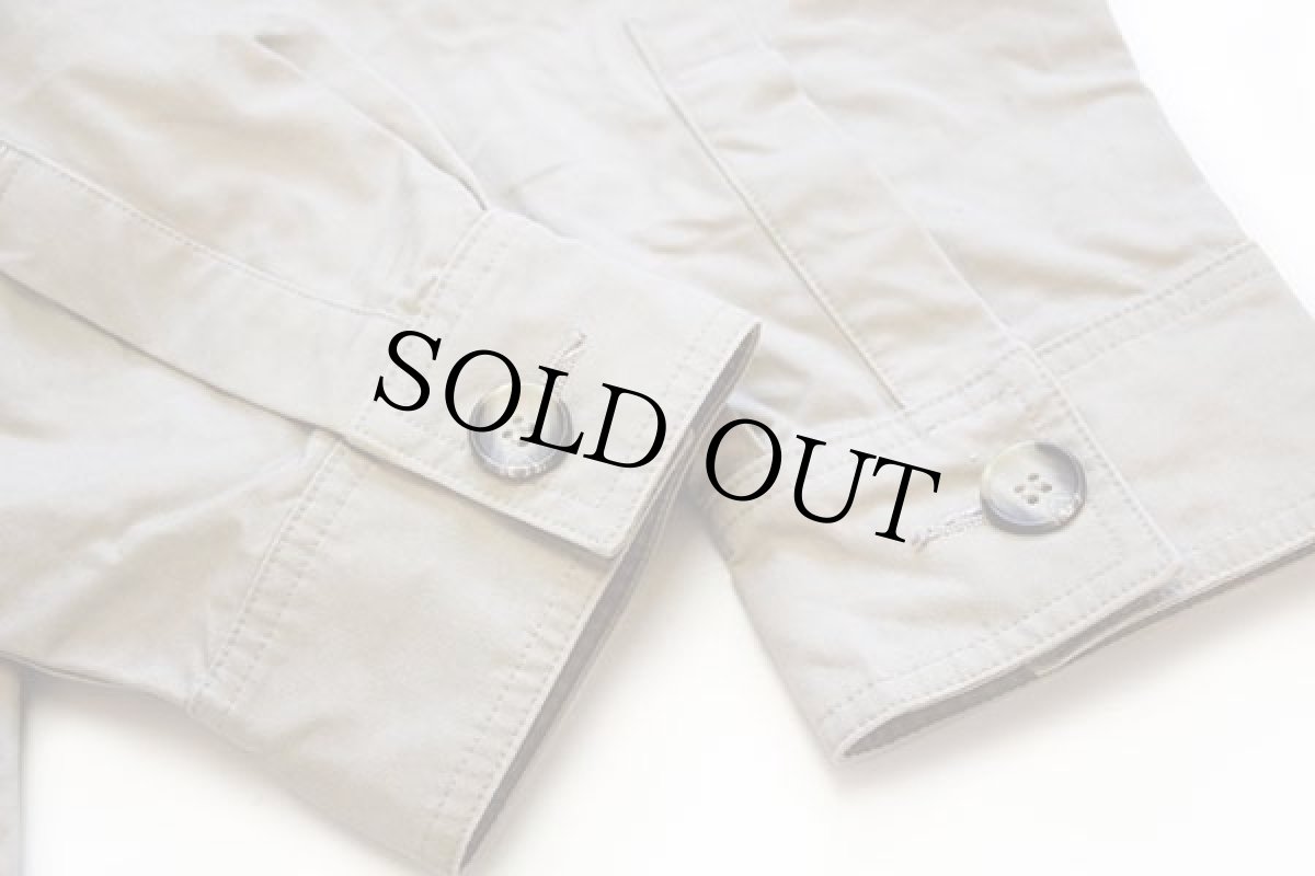 画像6: 80s BANANA REPUBLICバナナリパブリック コットンポプリン サファリジャケット ベージュ 46 (6)