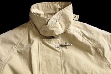 画像3: COTTON'S INDUSTRIES チンスト付き コットン混 ファイヤーマンコート タン L★ジャケット (3)