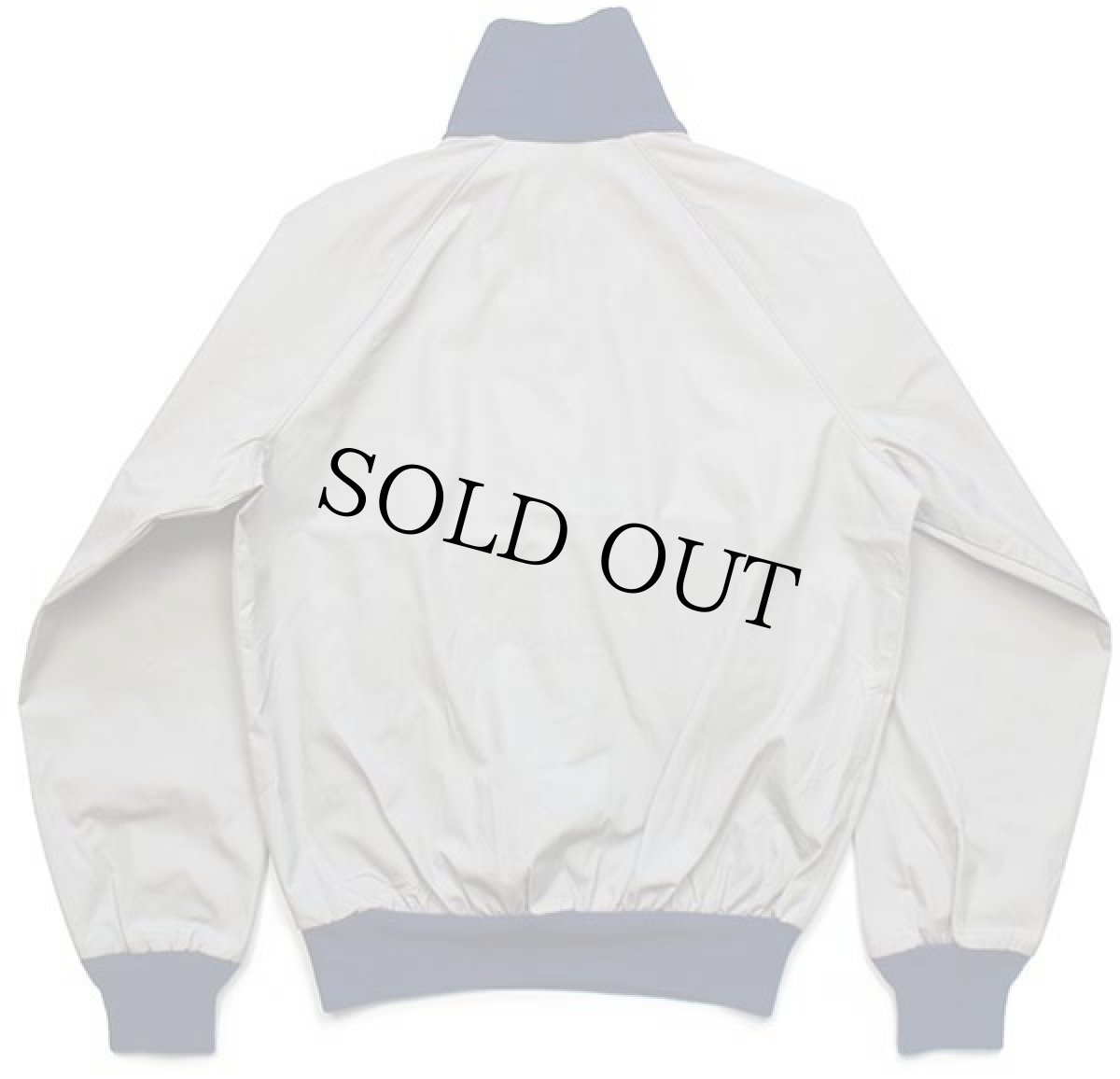 画像2: 70s Woolrichウールリッチ ツートン ハイネック ハーフジップ プルオーバージャケット グレー×紺 S (2)