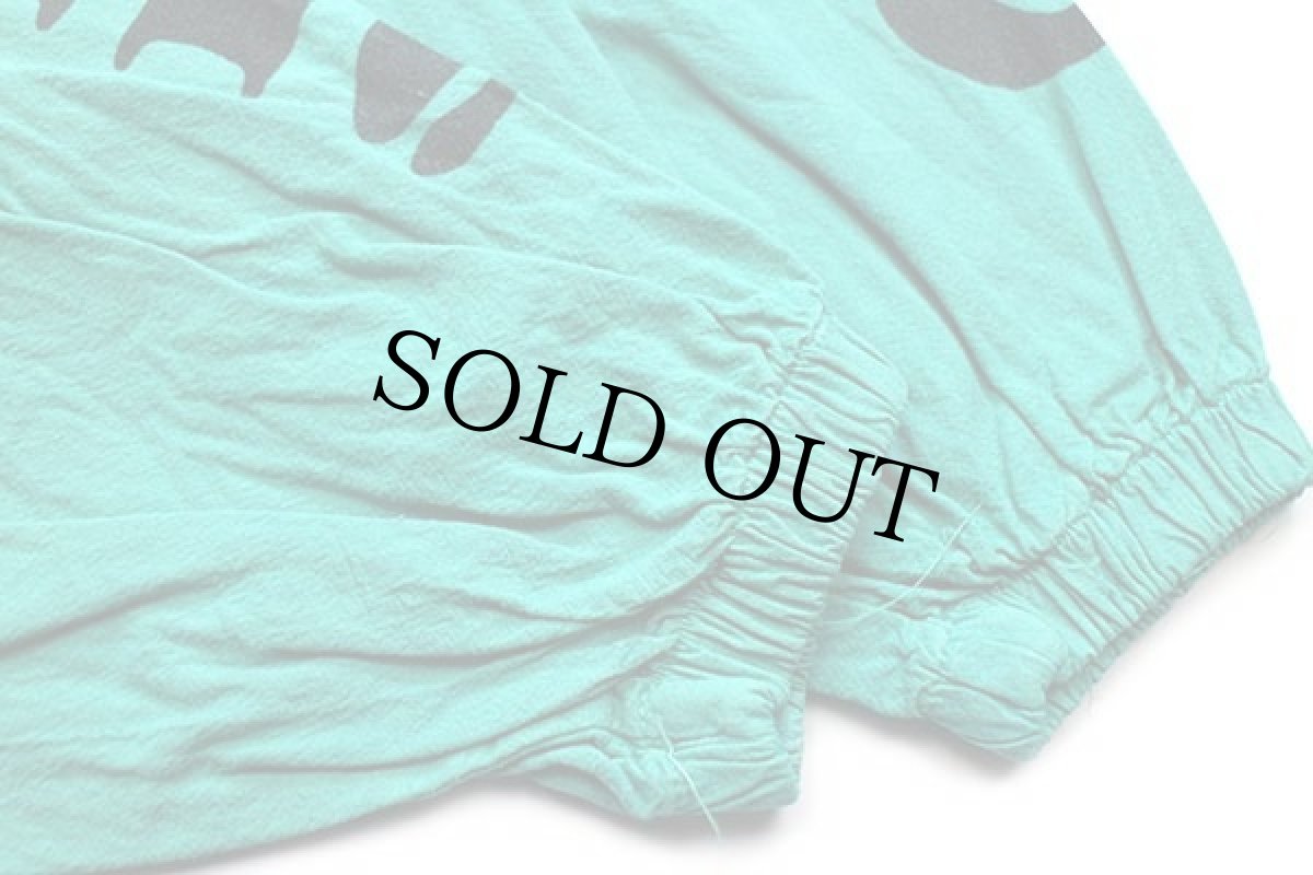 画像6: メキシコ製 LOS ALGODONES,B.C. MEXICO ココペリ コットンパーカー エメラルドグリーン M (6)