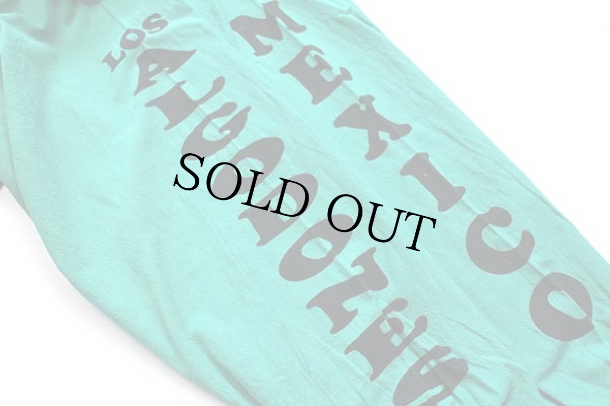 画像5: メキシコ製 LOS ALGODONES,B.C. MEXICO ココペリ コットンパーカー エメラルドグリーン M (5)