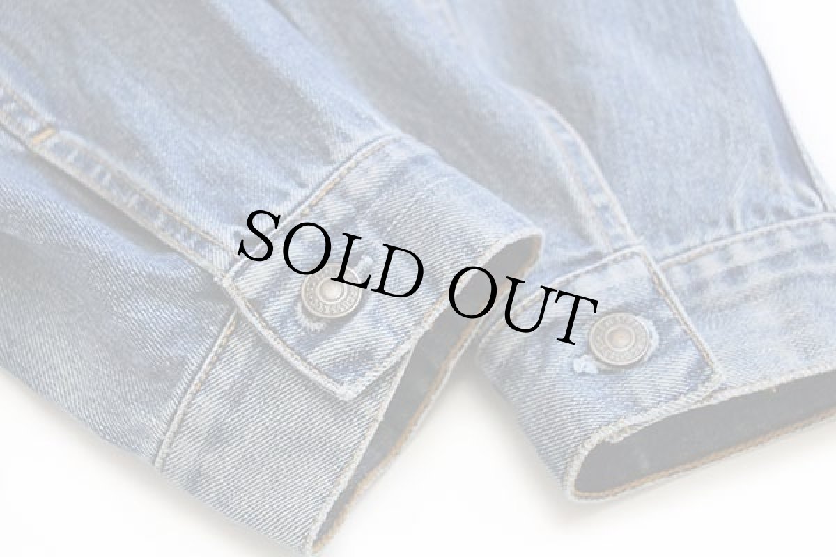 画像6: 00s トルコ製 Levi'sリーバイス 70500 デニムジャケット XXL★特大 ユーロ (6)