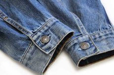 画像6: 00s トルコ製 Levi'sリーバイス 70500 デニムジャケット XXL★特大 ユーロ (6)