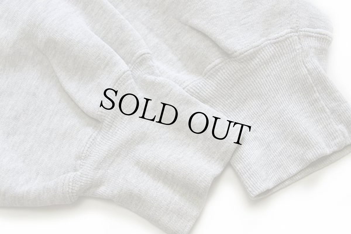 画像8: 80s USA製 Championチャンピオン S.I.C.B.P. 両面プリント リバースウィーブ スウェットパーカー 杢グレー L (8)