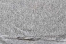 画像7: 90s USA製 Leeリー JB MARINE 19 ナンバリング 刺繍 リバースウィーブ スウェット 杢ライトグレー M (7)