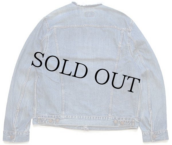 00s トルコ製 Levi'sリーバイス 70550 ノーカラー デニム