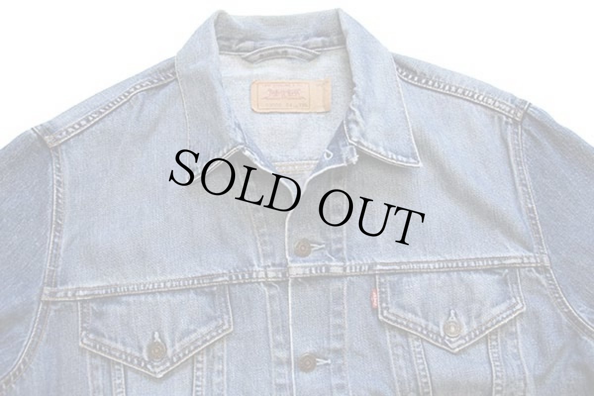 画像3: 00s トルコ製 Levi'sリーバイス 70500 デニムジャケット XXL★特大 ユーロ (3)