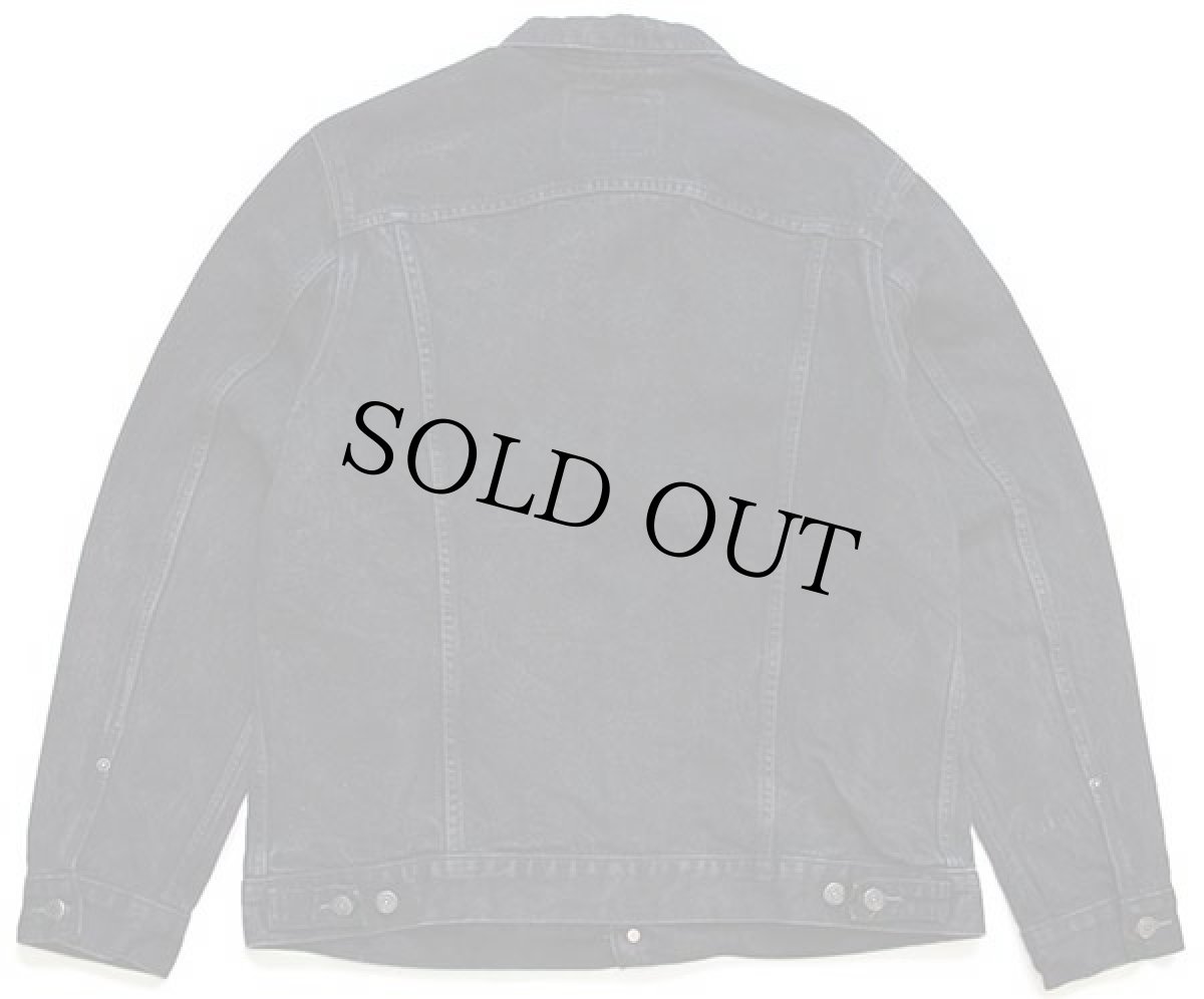 画像2: 00s メキシコ製 Levi'sリーバイス 70589 ブラック デニムジャケット 4ポケット XXL★特大 (2)