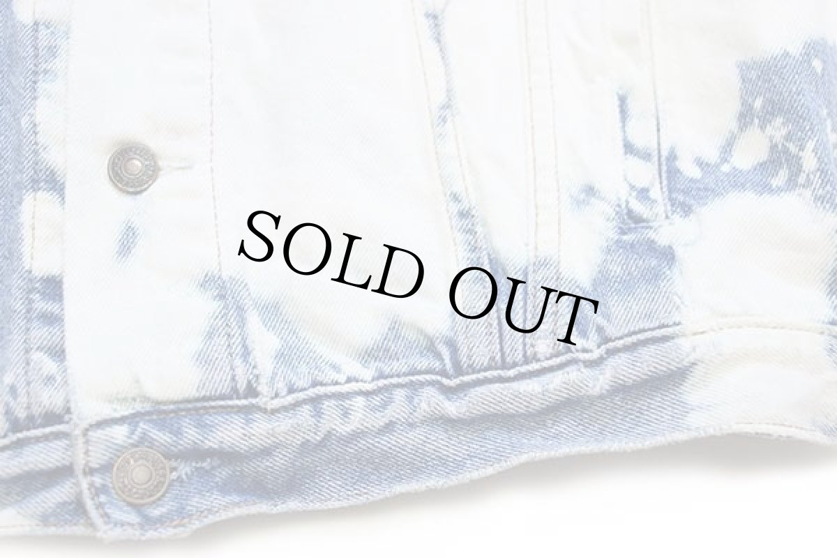 画像6: 90s Levi'sリーバイス 70503 ブリーチ加工 デニムジャケット 4ポケット XL★ユーロ (6)