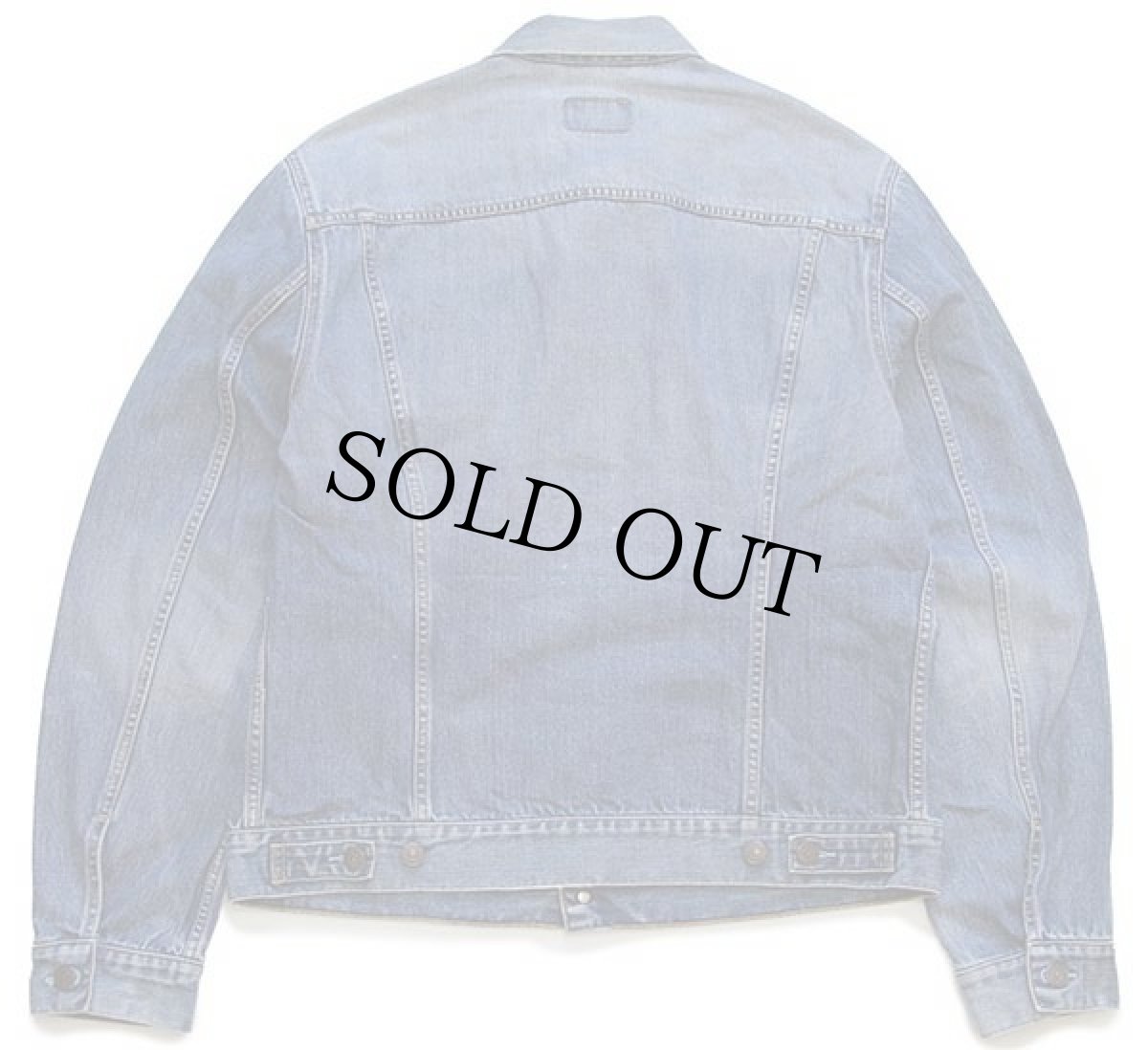 画像2: 00s トルコ製 Levi'sリーバイス 70500 デニムジャケット XXL★特大 ユーロ (2)