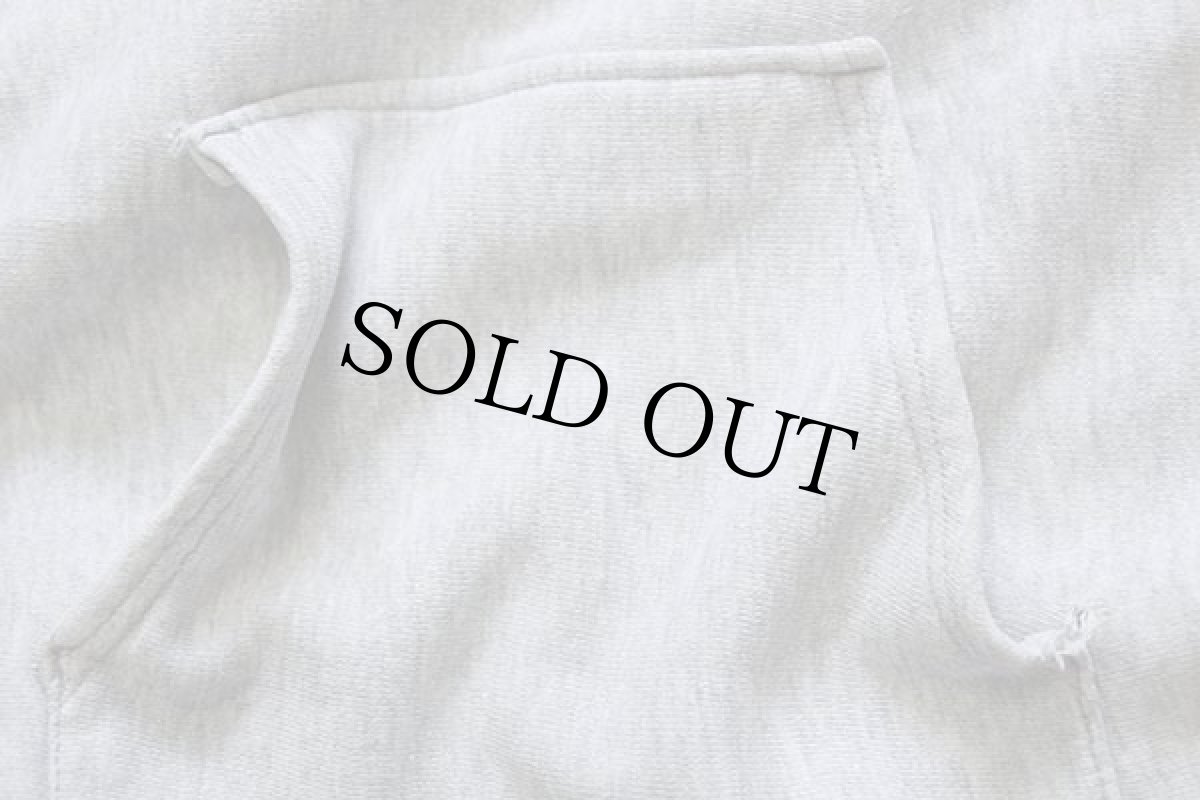 画像6: 80s USA製 Championチャンピオン S.I.C.B.P. 両面プリント リバースウィーブ スウェットパーカー 杢グレー L (6)