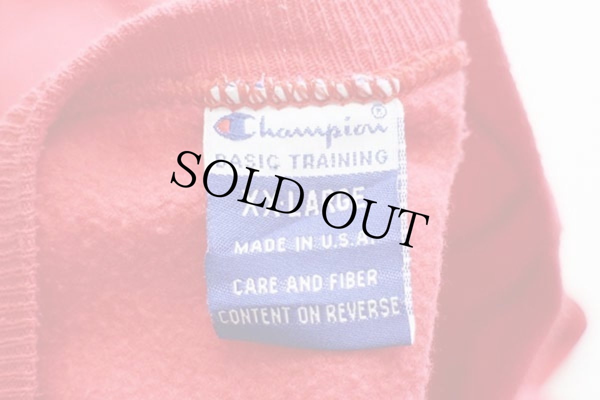 画像4: 90s USA製 Championチャンピオン Science is Fun スウェット 赤 XXL★特大 (4)