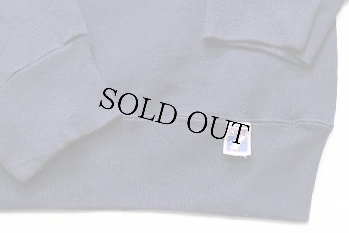 画像5: 90s USA製 LOGO7 MICHIGAN WOLVERINES ペイズリー柄 アップリケ&刺繍 スウェット 紺 L (5)