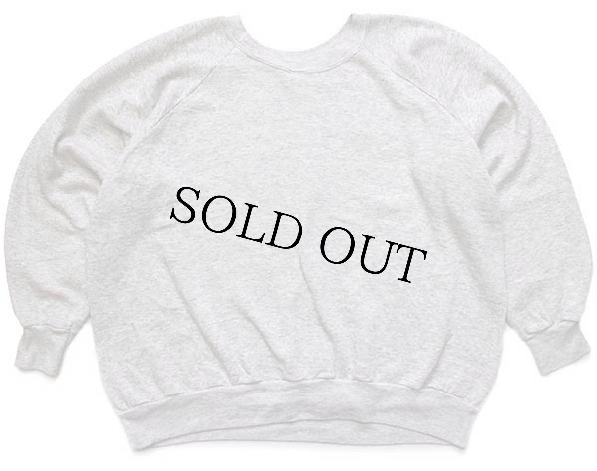 画像2: 80s USA製 ARKANSAS RAZORBACKS イノシシ スウェット 杢ライトグレー XL (2)