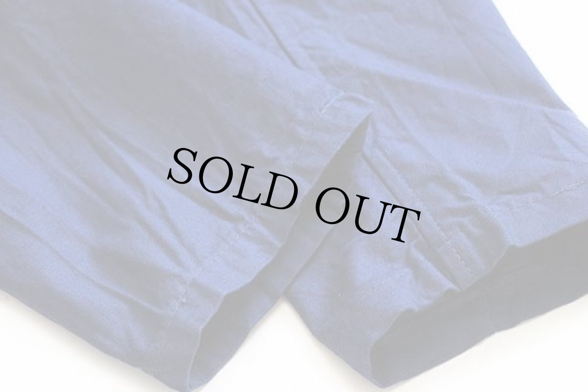 画像5: ビンテージ ユーロ ワーク コットン カバーオール インクブルー (5)