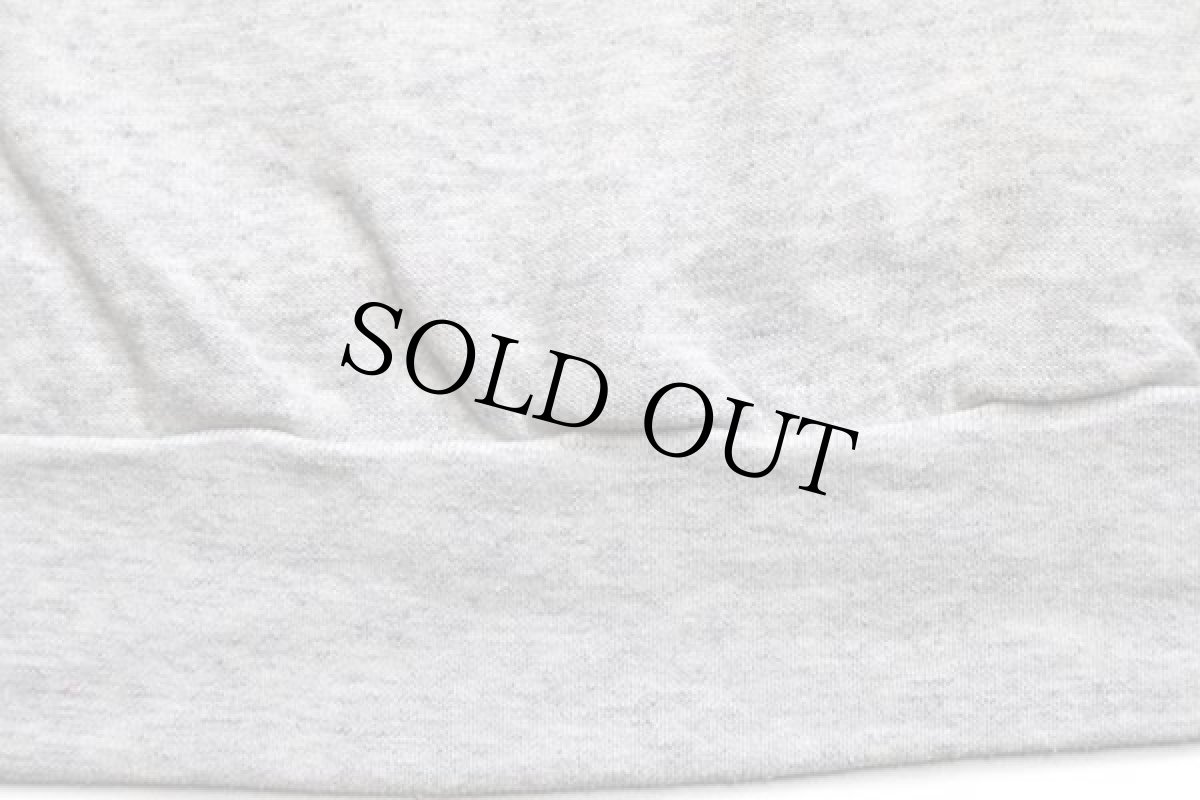 画像5: 80s USA製 ARKANSAS RAZORBACKS イノシシ スウェット 杢ライトグレー XL (5)