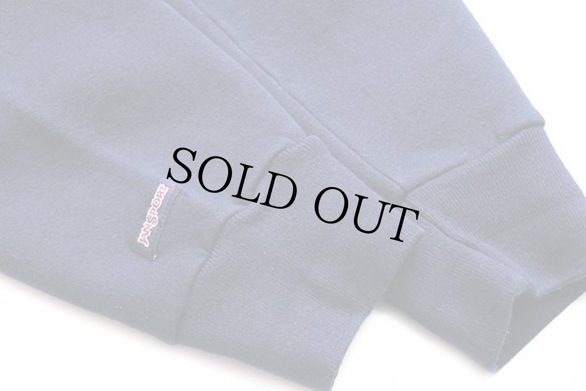 画像5: 90s USA製 JANSPORTジャンスポーツ MICHIGAN WOLVERINES NCAA FINAL FOUR刺繍 スウェット 紺 XL (5)