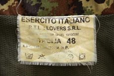 画像5: 00s イタリア軍 ESERCITO ITALIANO ITALY パッチ VEGETATO カモ ナイロンジャケット 48★GORE-TEXゴアテックス パーカー  (5)