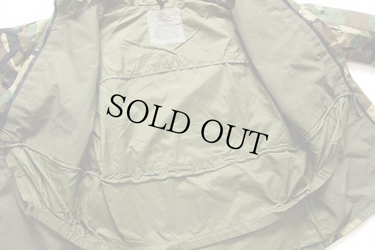 画像5: 90s 米軍 ECWCS GEN1 ITALY パッチ付き ウッドランドカモ GORE-TEXゴアテックスパーカー M-R (5)