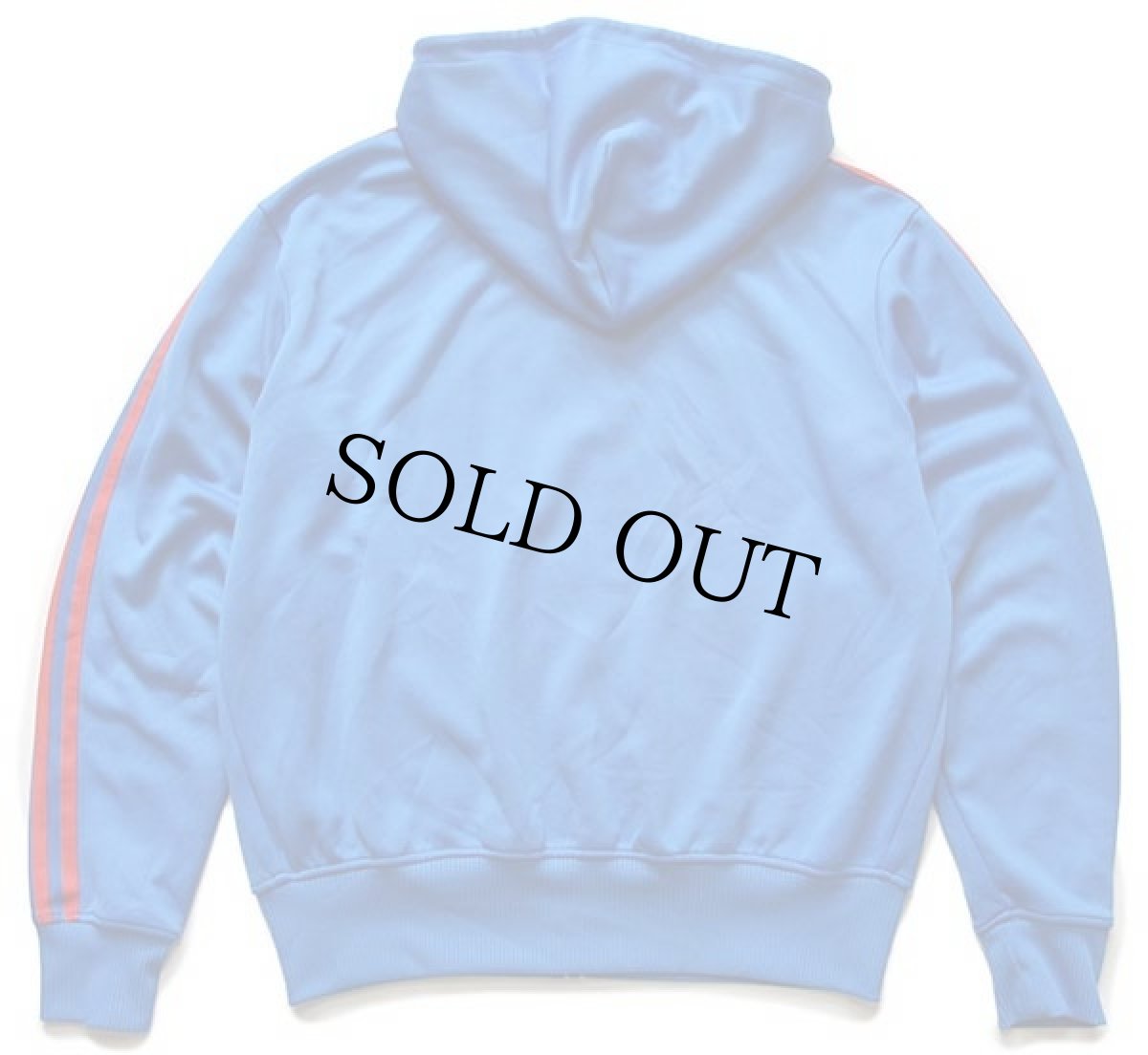 画像2: adidasアディダス トレフォイル ビッグロゴ トラックジャケット パーカー 青×赤 M★ジャージ (2)