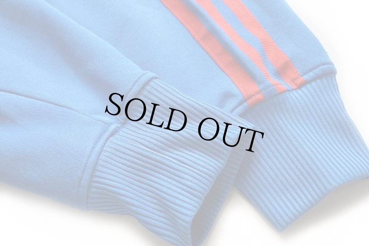 画像5: adidasアディダス トレフォイル ビッグロゴ トラックジャケット パーカー 青×赤 M★ジャージ (5)