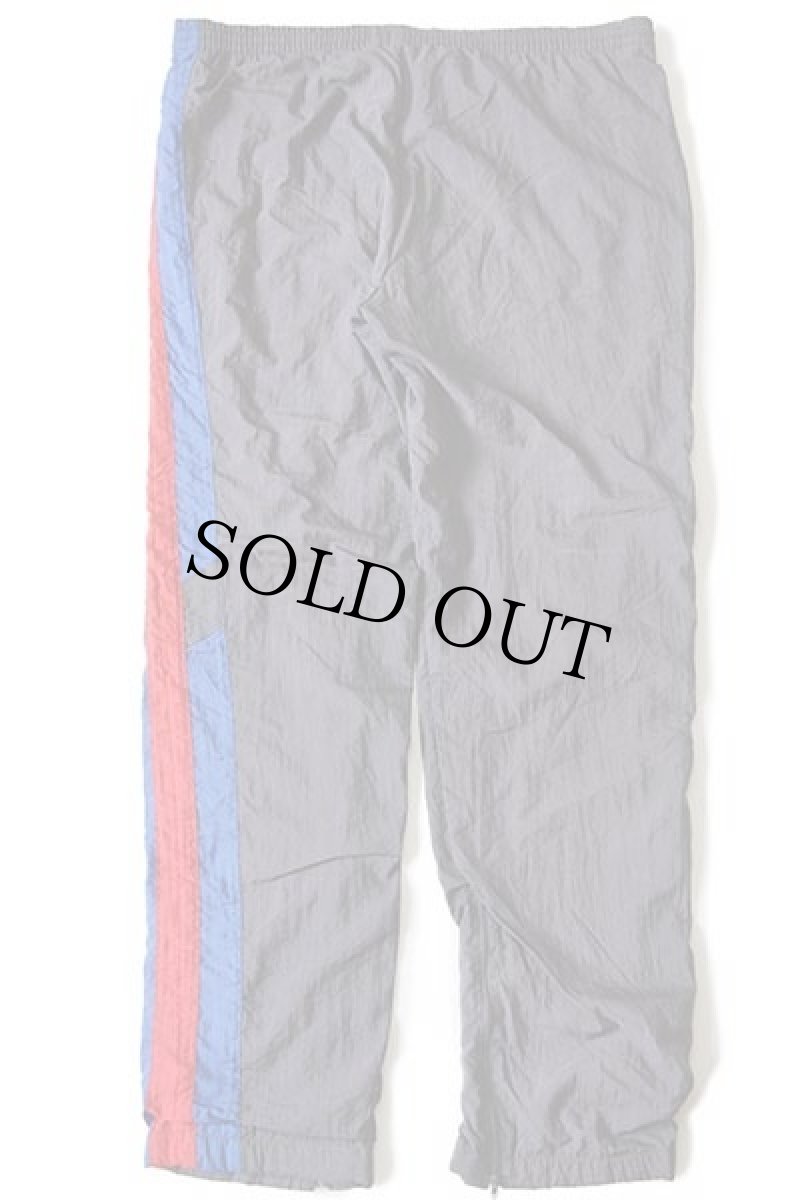 画像3: 90s adidasアディダス トレフォイル ロゴ刺繍 ライナー付き ナイロン トラックパンツ グレー L★ジャージ (3)