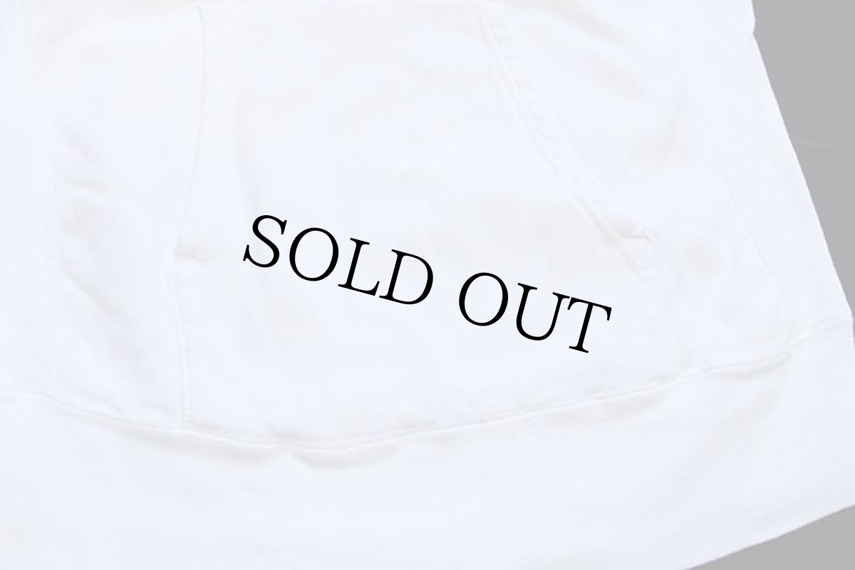 画像5: 80s USA製 Championチャンピオン ワンポイント リバースウィーブ スウェットパーカー 白 M (5)