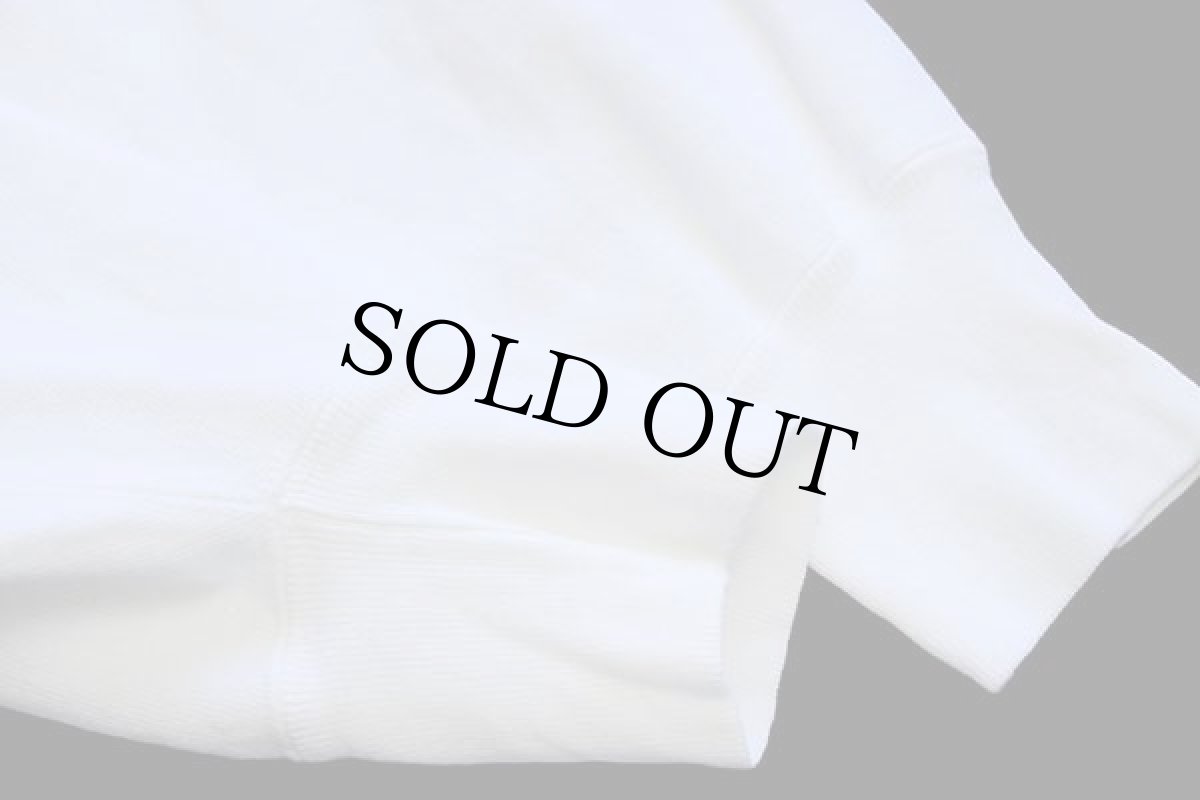 画像6: 80s USA製 Championチャンピオン ワンポイント リバースウィーブ スウェットパーカー 白 M (6)